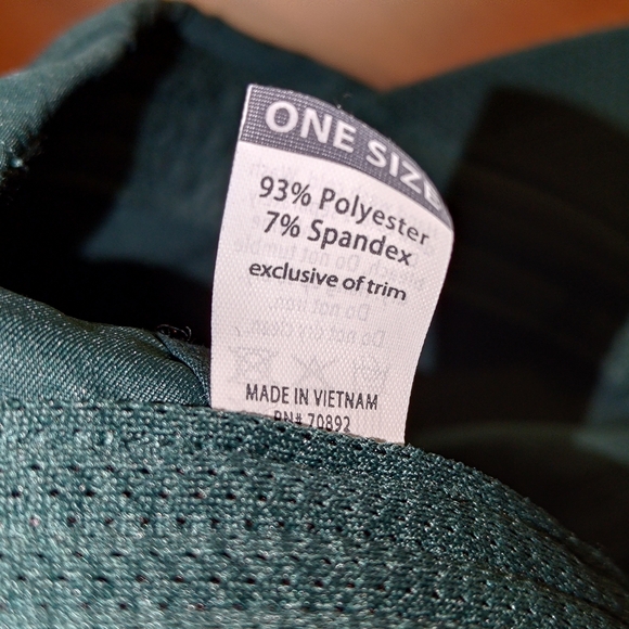 apana Microfiber Moisture Wicking Running Cap Olive Green NWT main image 6
